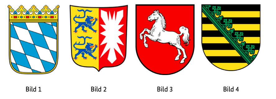 Bildtafel zu Frage 391 des Einbürgerungstests
