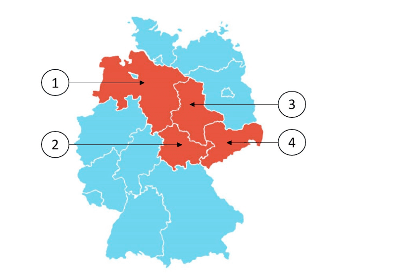Bildtafel zu Frage 398 des Einbürgerungstests
