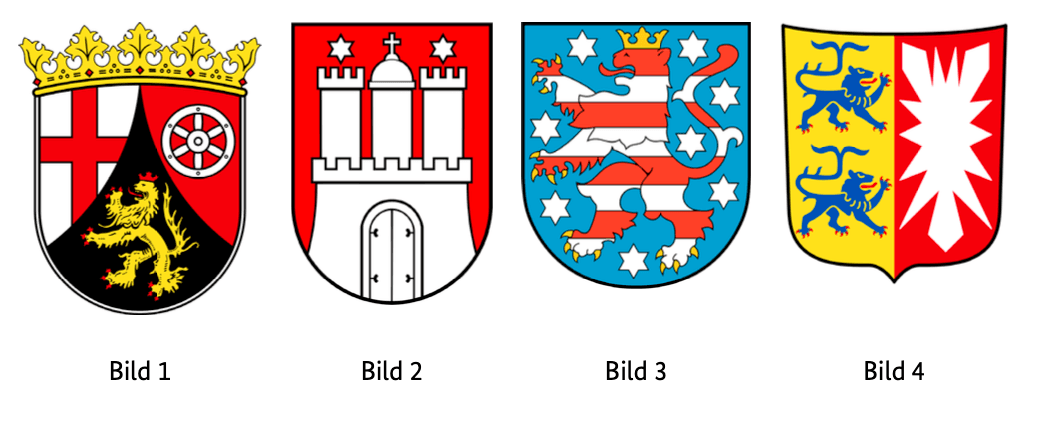 Bildtafel zu Frage 411 des Einbürgerungstests