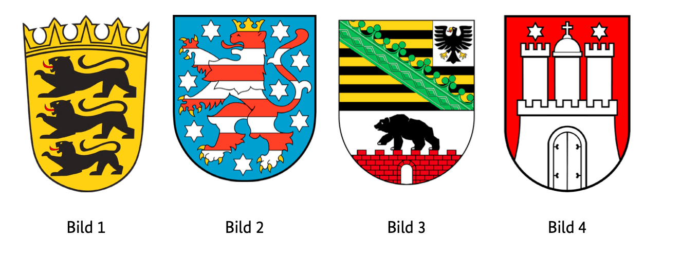 Bildtafel zu Frage 301 des Einbürgerungstests