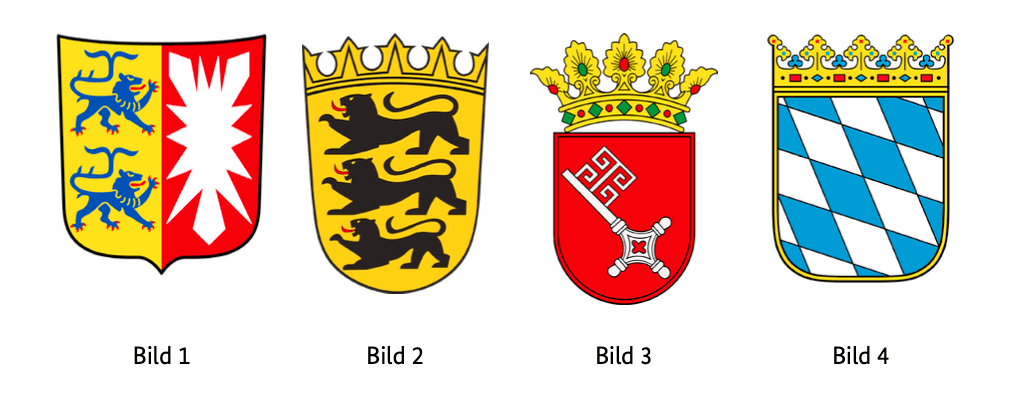Bildtafel zu Frage 341 des Einbürgerungstests