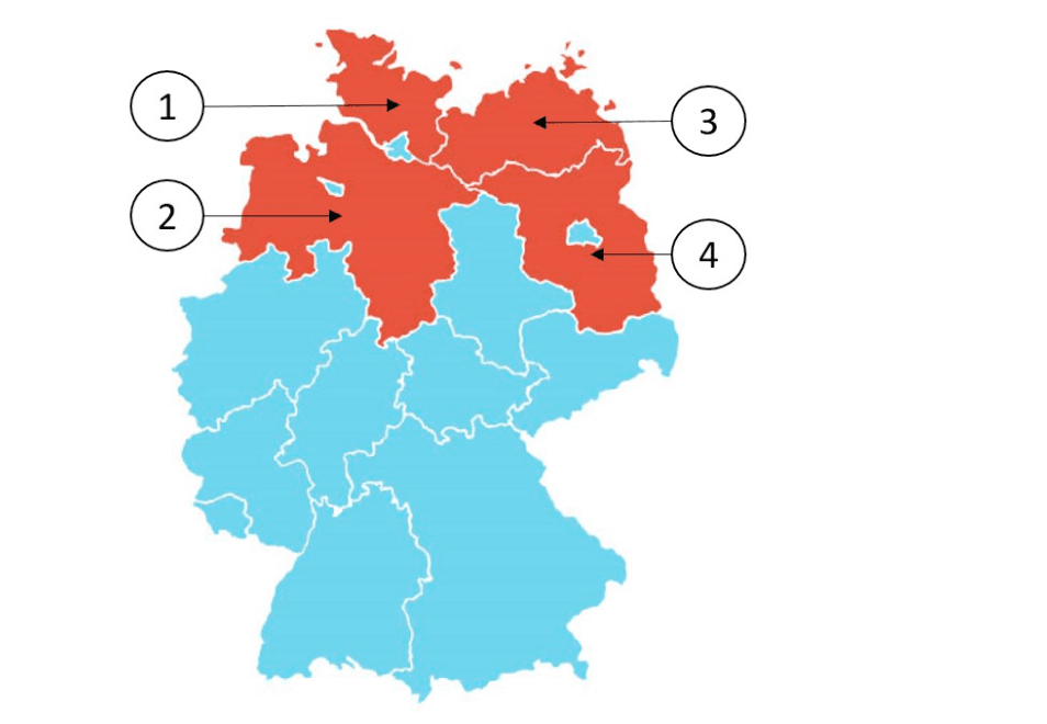 Bildtafel zu Frage 448 des Einbürgerungstests